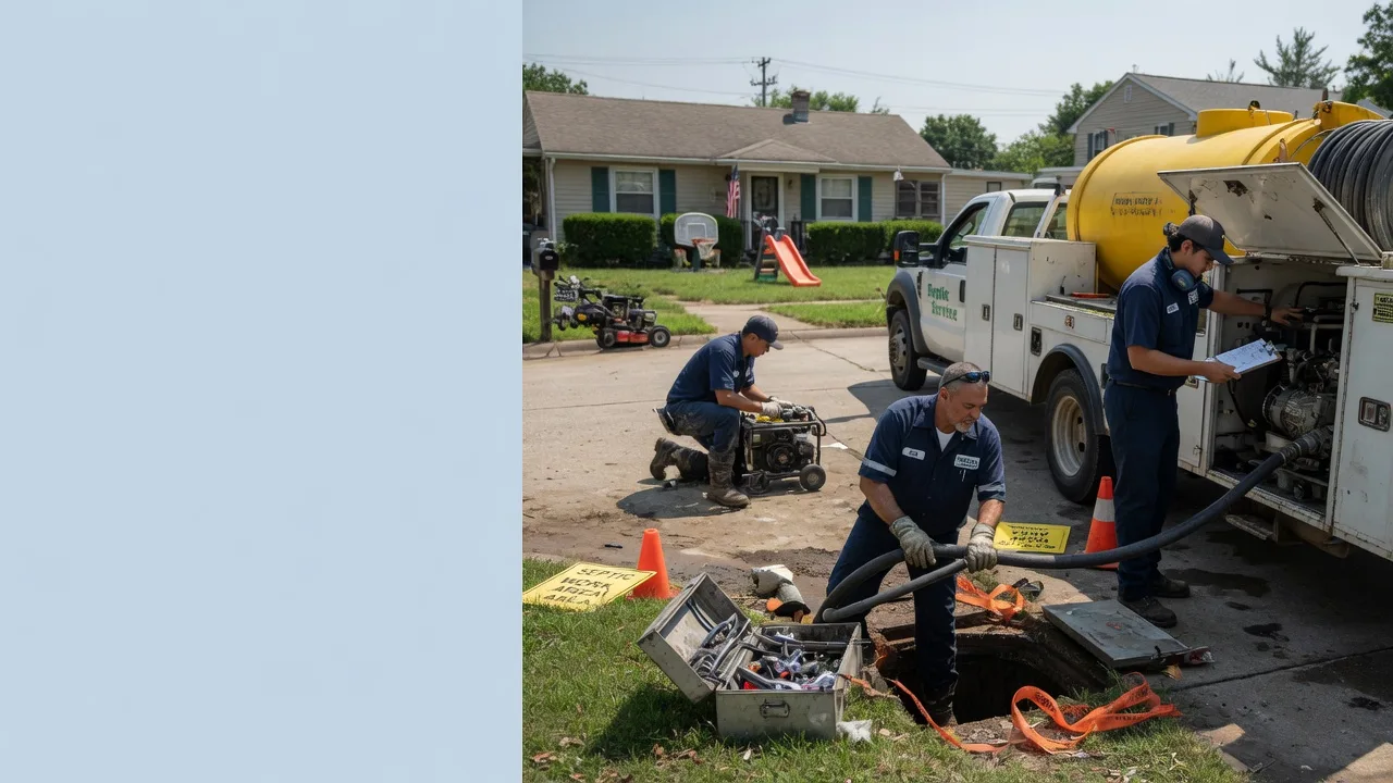 Septic Tank Pumping in Gordo, AL near me